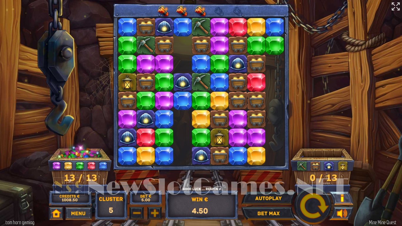Mine Mine Quest Slot Slot Image in Demo - pic. 8