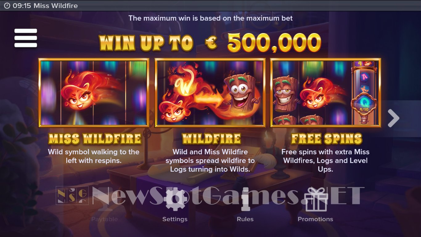 Miss Wildfire Slot Slot Image in Demo - pic. 2
