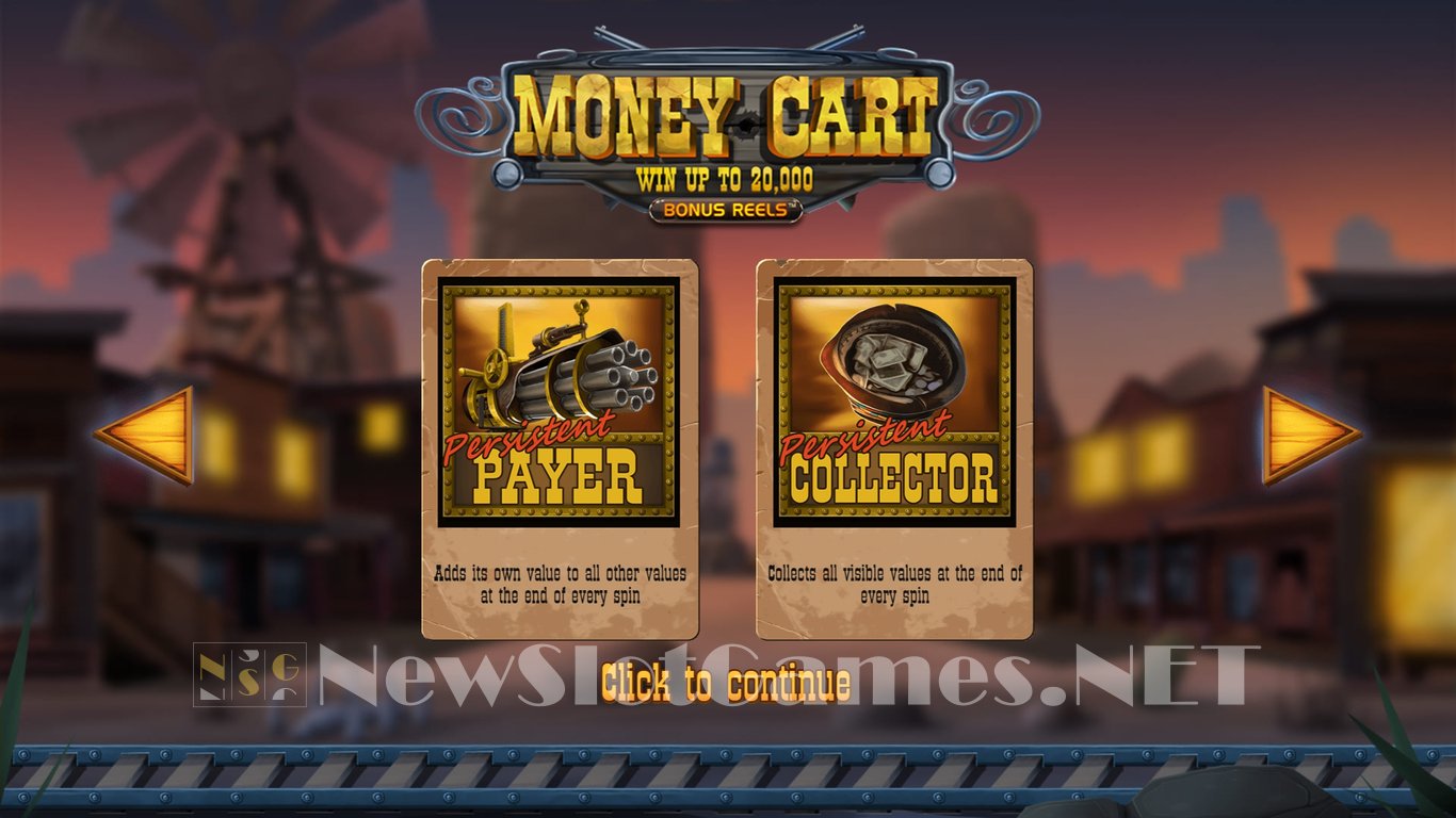 Money Cart Bonus Reels Slot Demo Image