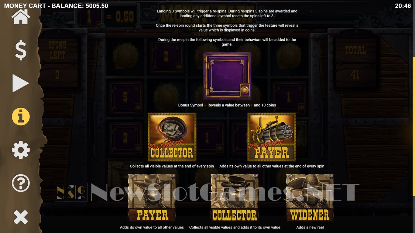 Money Cart Bonus Reels Slot Slot Image in Demo - pic. 6