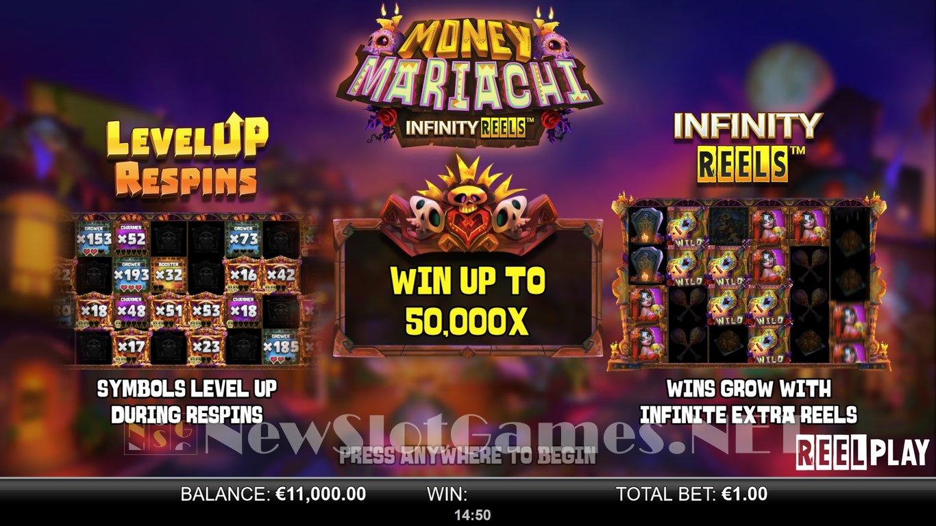 Money Mariachi Infinity Reels Slot Demo Image