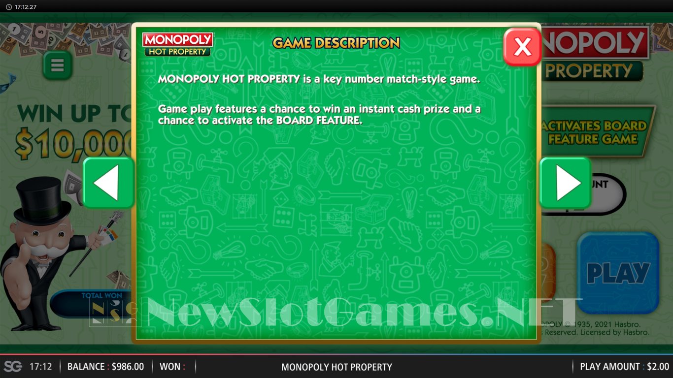 Monopoly Hot Property Slot Slot Image in Demo - pic. 4
