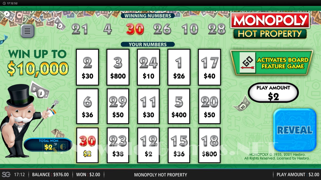 Monopoly Hot Property Slot Slot Image in Demo - pic. 6