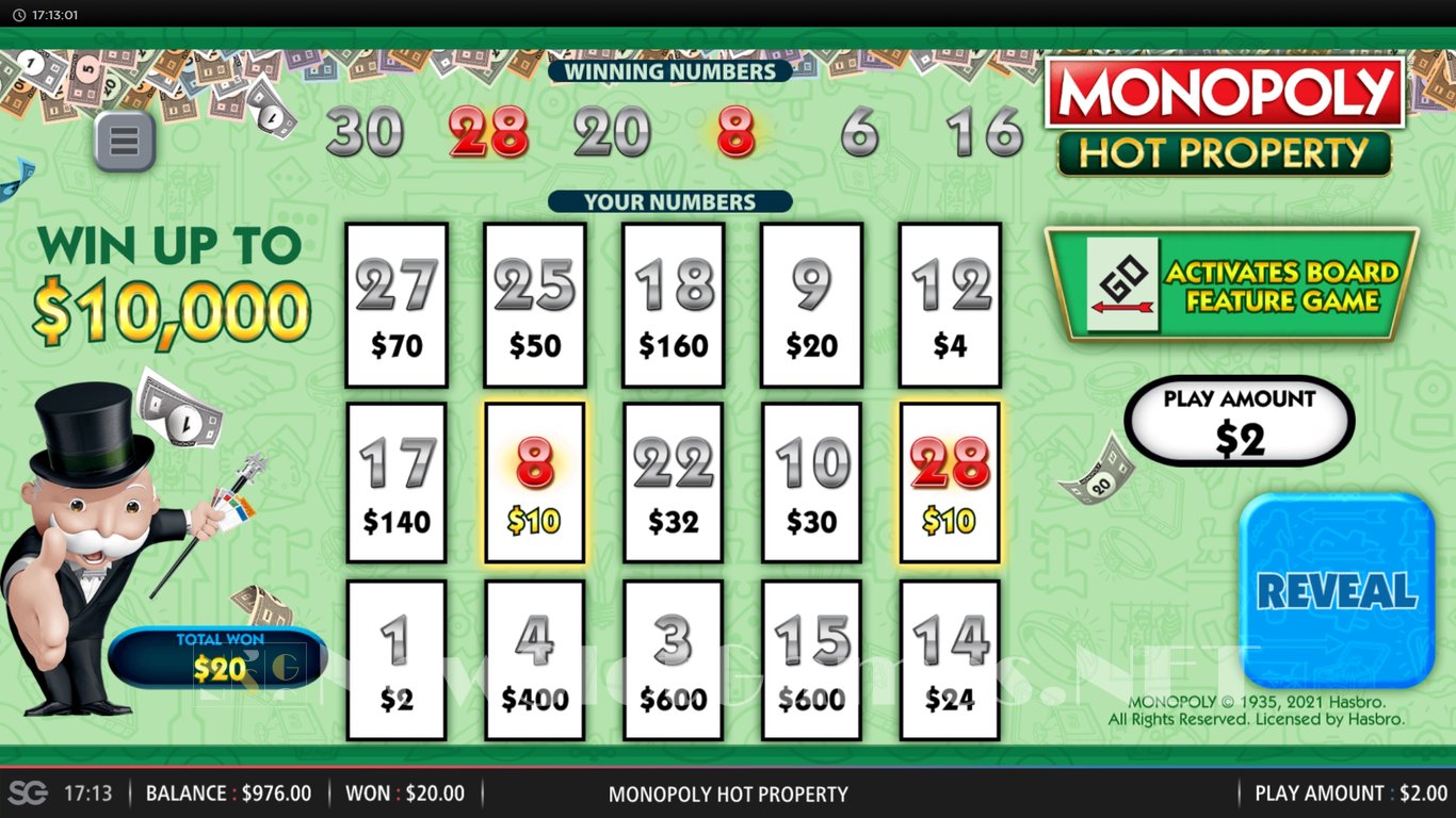 Monopoly Hot Property Slot Slot Image in Demo - pic. 7