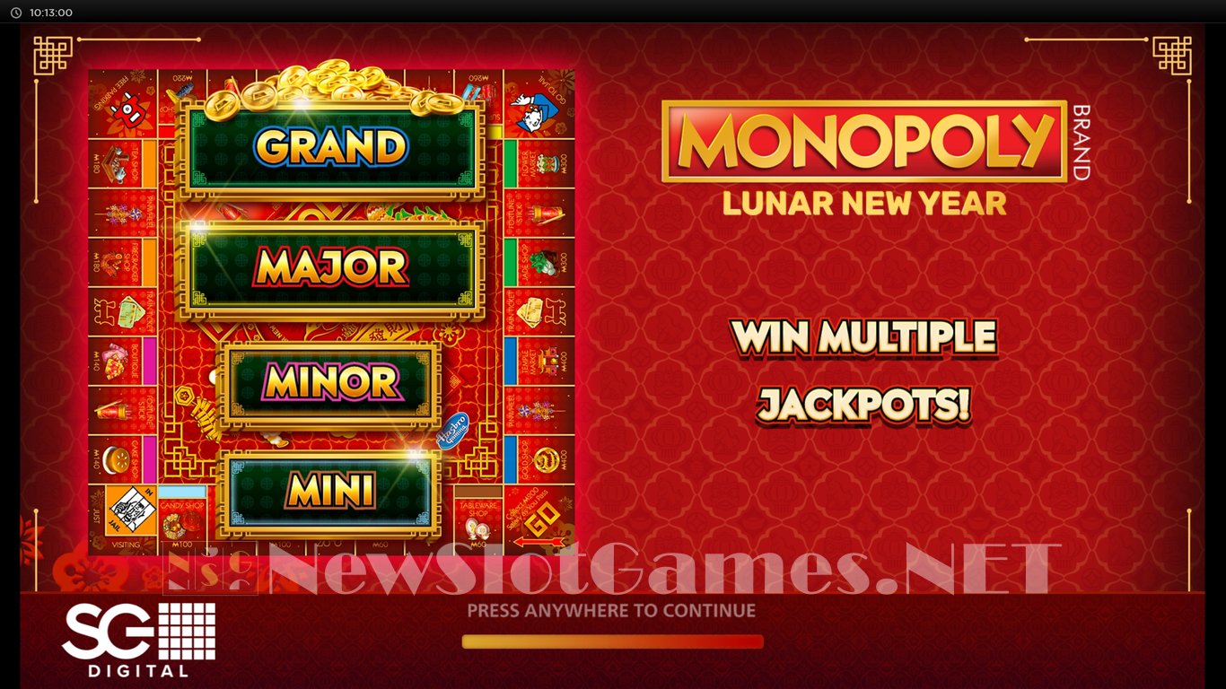 Monopoly Lunar New Year Slot Demo Image