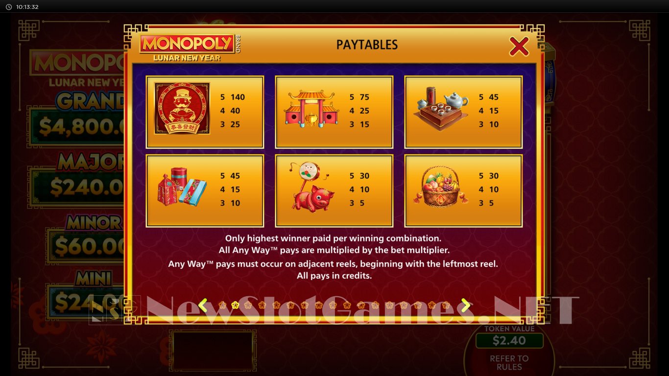 Monopoly Lunar New Year Slot Slot Image in Demo - pic. 5