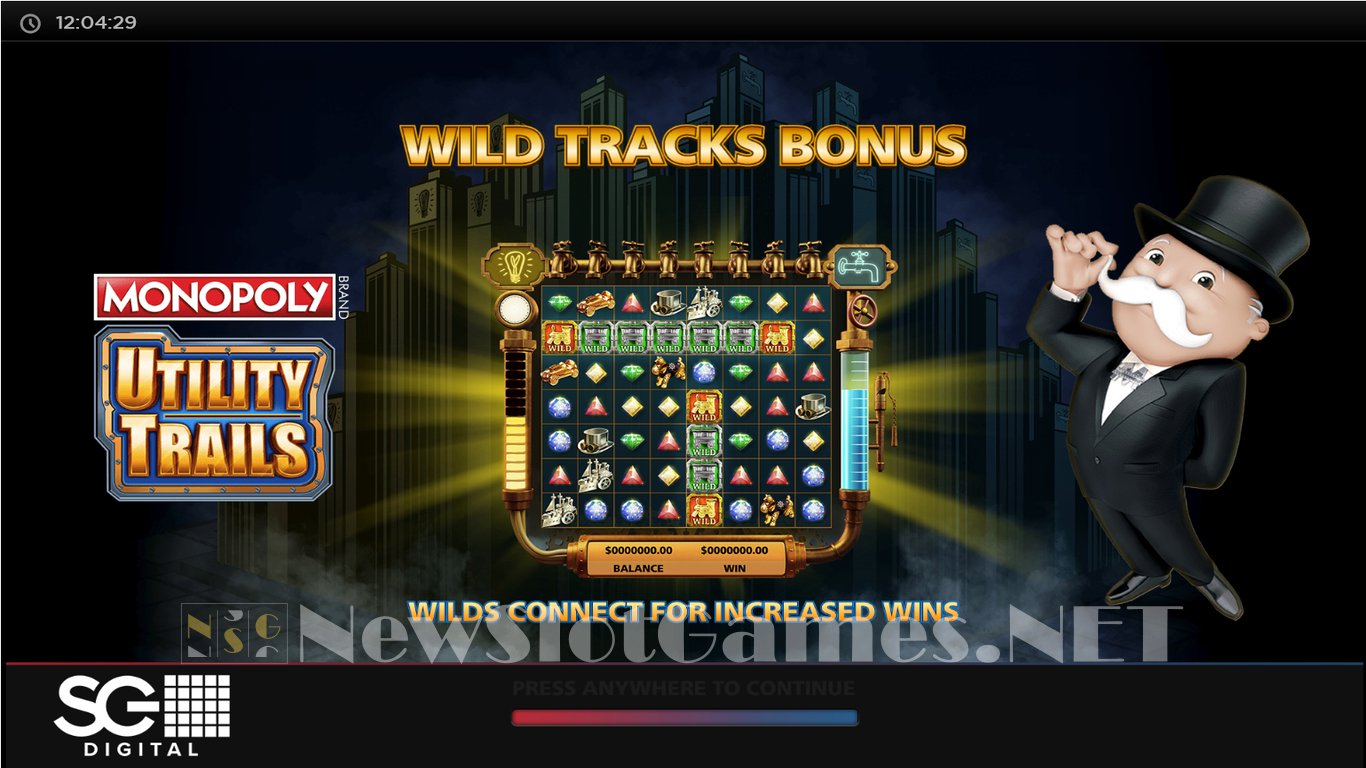 Monopoly Utility Trails Slot Demo Image
