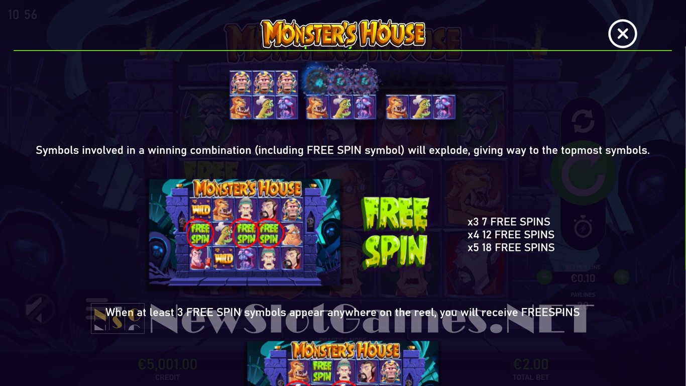 Monster’s House Slot Slot Image in Demo - pic. 7