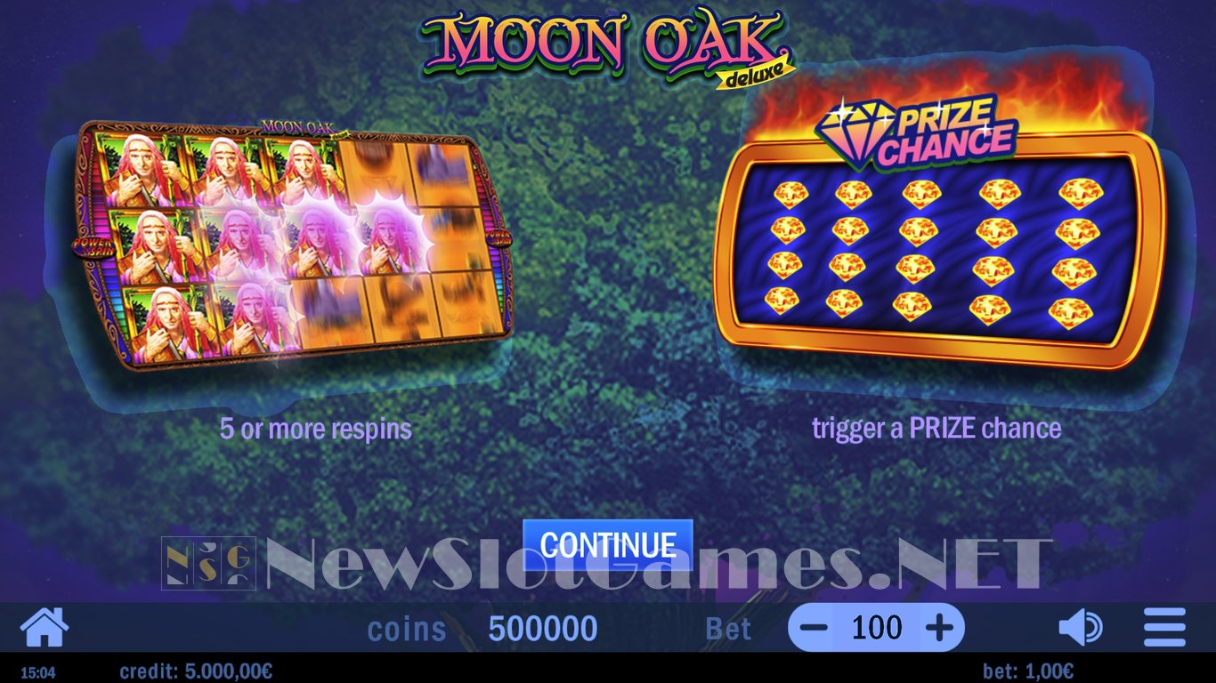 Moon Oak Deluxe Slot Demo Image