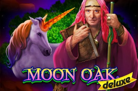 Moon Oak Deluxe Slot Logo