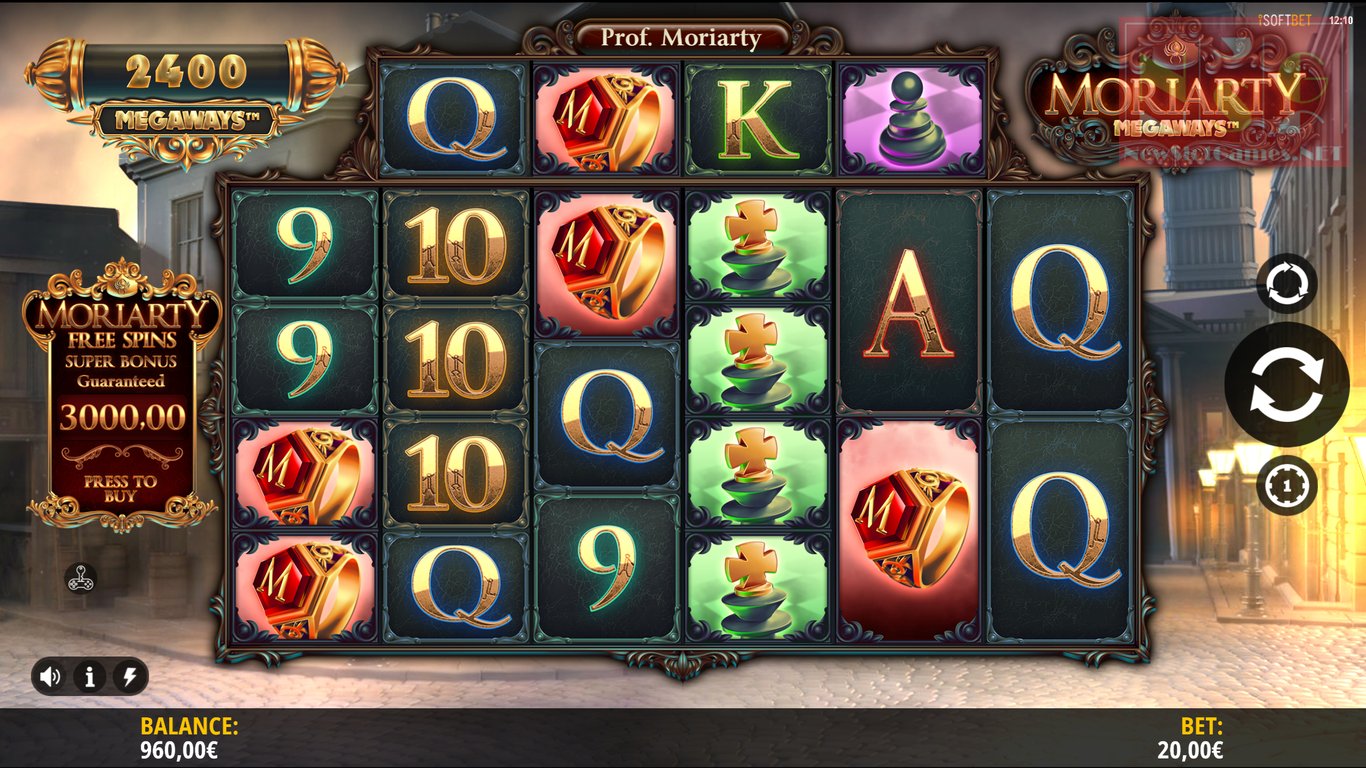 Moriarty Megaways Slot Slot Image in Demo - pic. 2