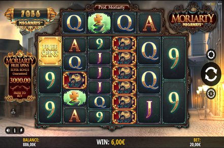 Moriarty Megaways Slot Logo