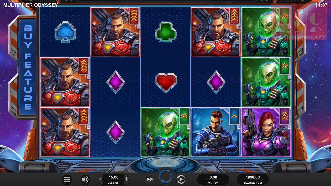 Multiplier Odyssey Slot Slot Image in Demo - pic. 2