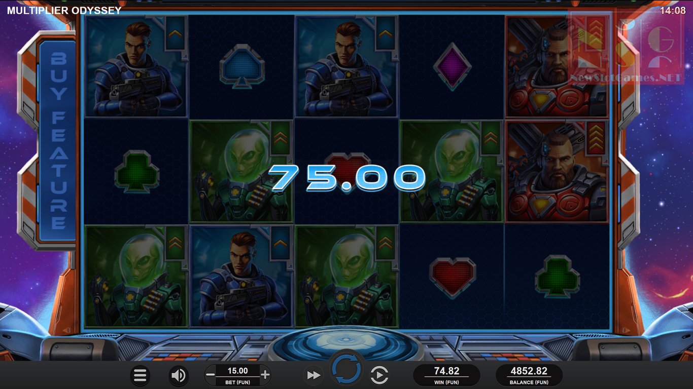 Multiplier Odyssey Slot Slot Image in Demo - pic. 3