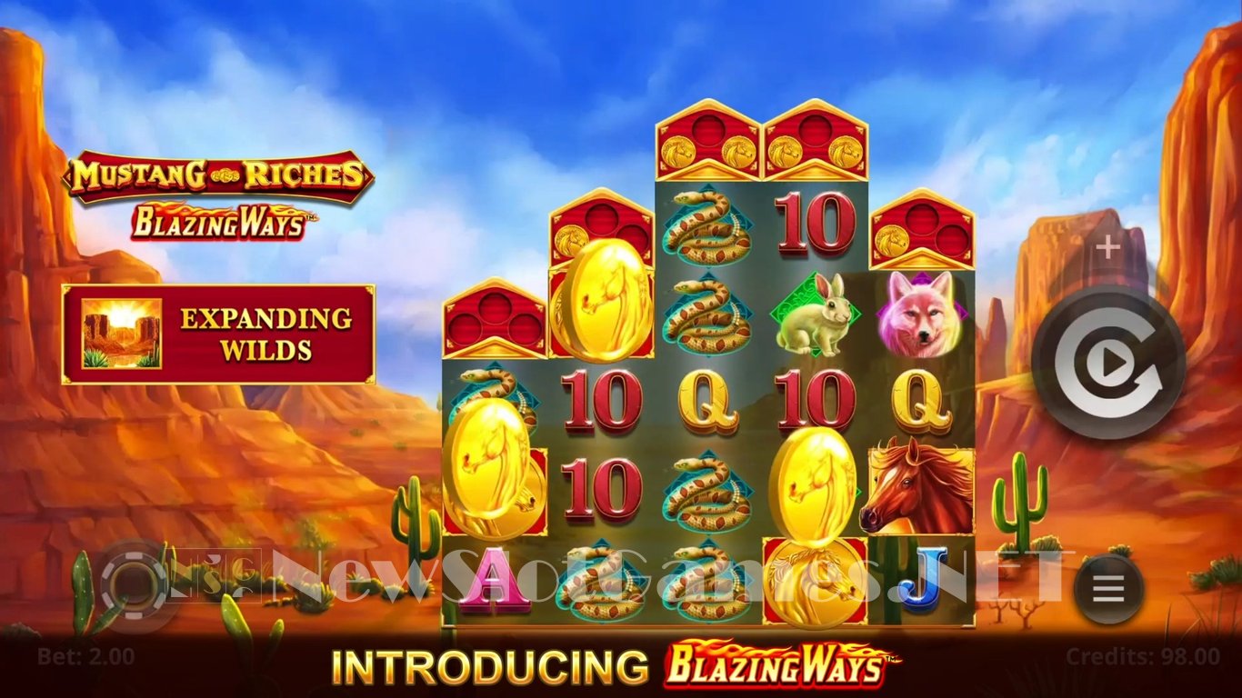 Mustang Riches Slot Demo Image