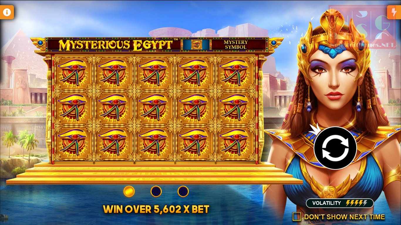 Mysterious Egypt Slot Demo Image