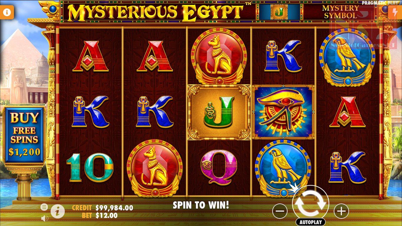 Mysterious Egypt Slot Slot Image in Demo - pic. 2