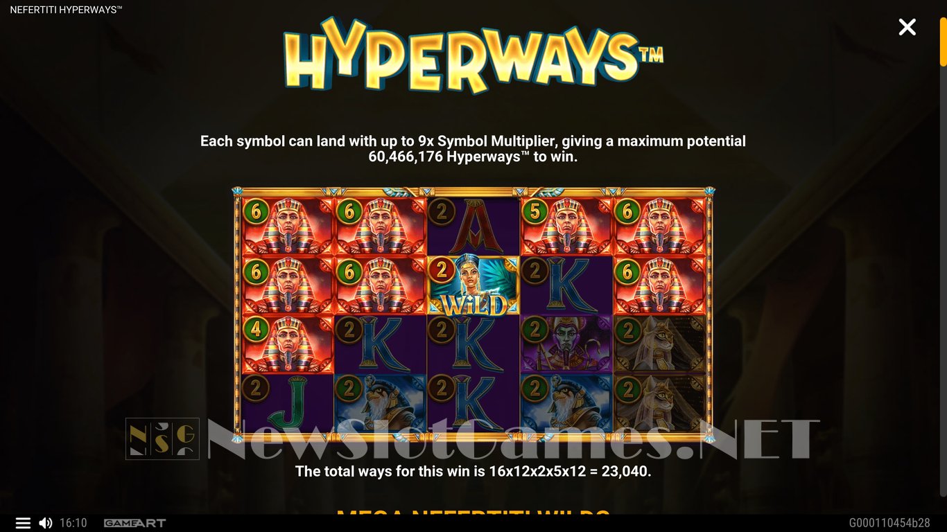 Nefertiti Hyperways Slot Slot Image in Demo - pic. 17