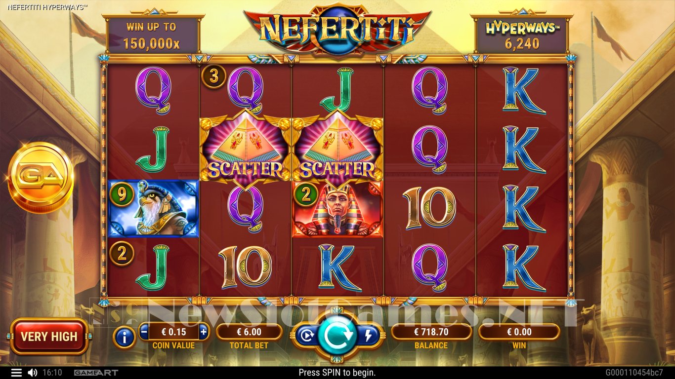 Nefertiti Hyperways Slot Slot Image in Demo - pic. 20