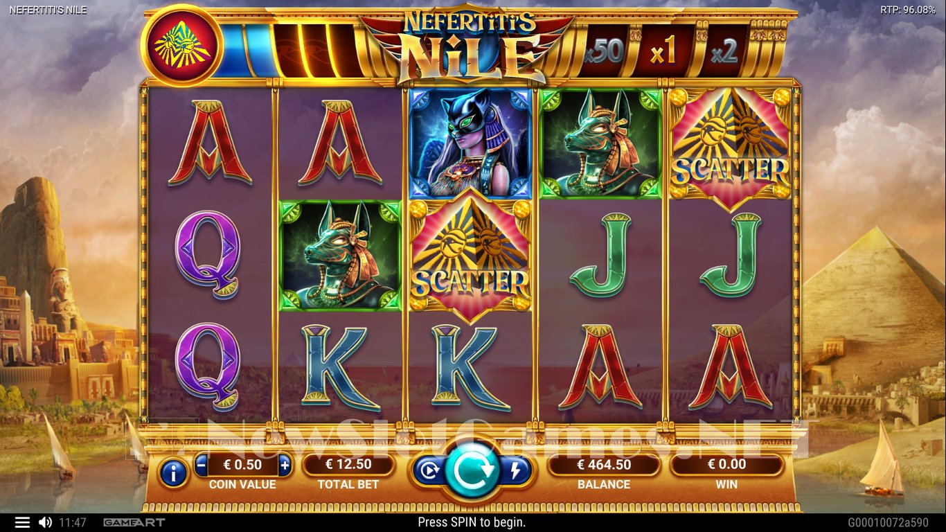Nefertitis Nile Slot Slot Image in Demo - pic. 2
