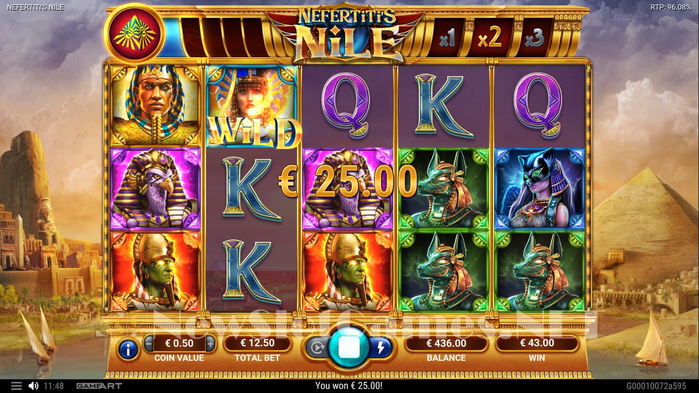 Nefertitis Nile Slot Slot Image in Demo - pic. 3