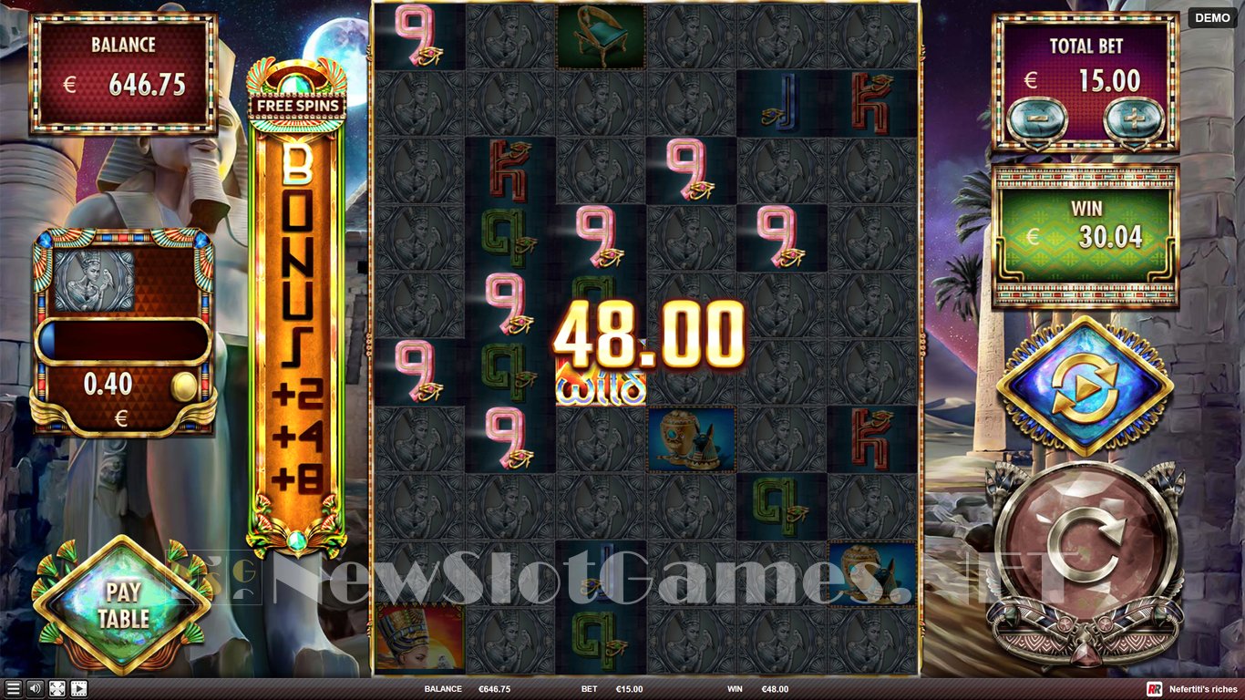 Nefertitis Riches Slot Slot Image in Demo - pic. 3