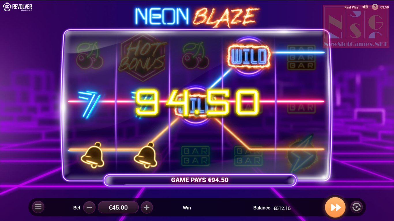 Neon Blaze Slot Slot Image in Demo - pic. 2