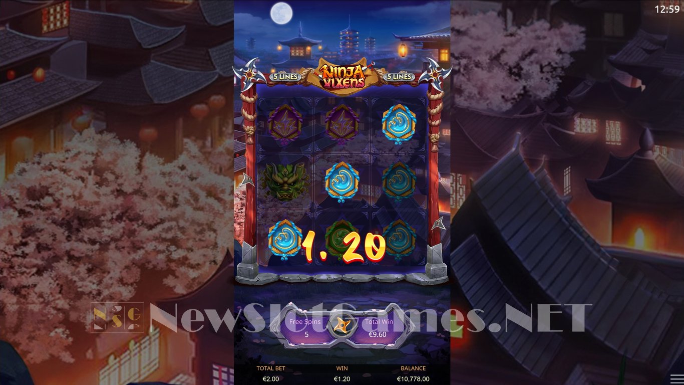 Ninja Vixens Slot Slot Image in Demo - pic. 9