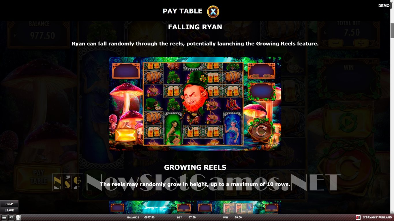 O Bryans Funland Slot Slot Image in Demo - pic. 5