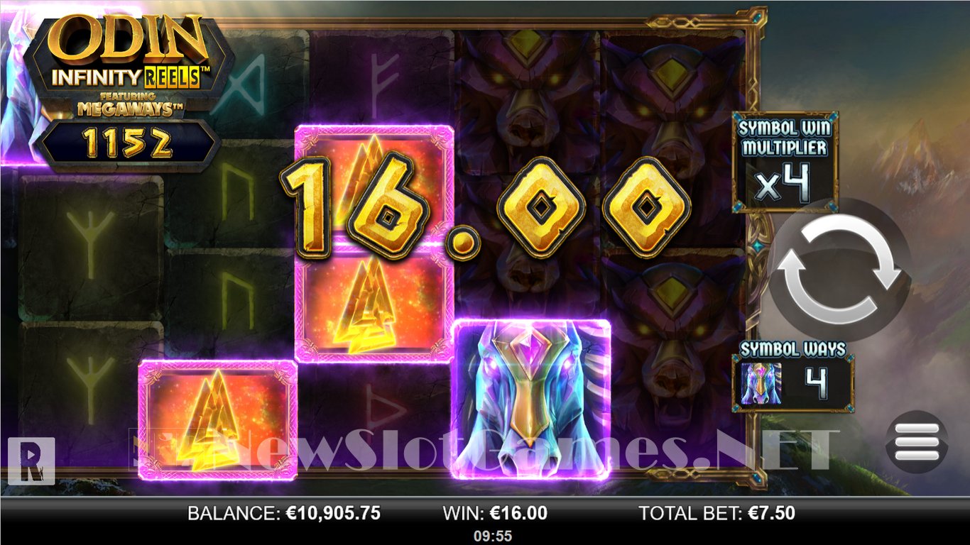 Odin Infinity Reels Megaways Slot Slot Image in Demo - pic. 3