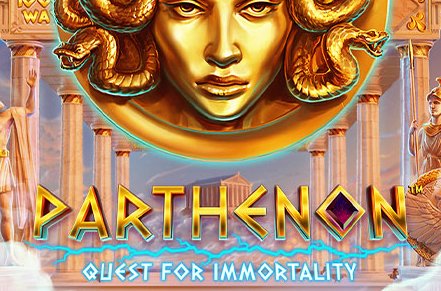 Parthenon Quest for Immortality Slot Logo