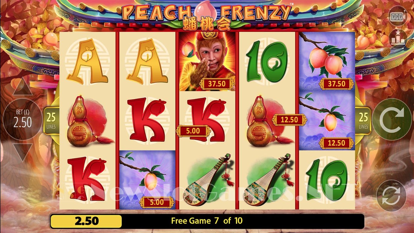 Peach Frenzy Slot Slot Image in Demo - pic. 3