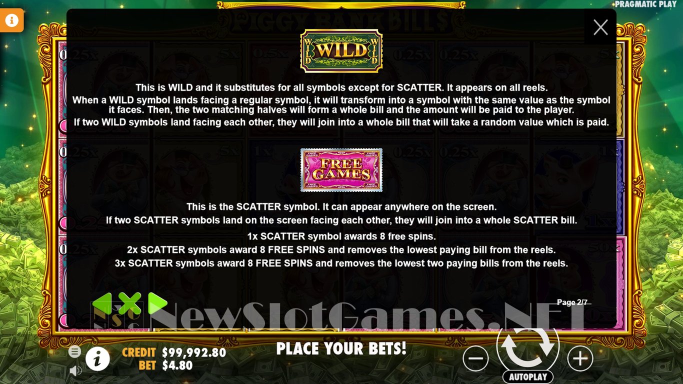 Piggy Bank Bills Slot Slot Image in Demo - pic. 5
