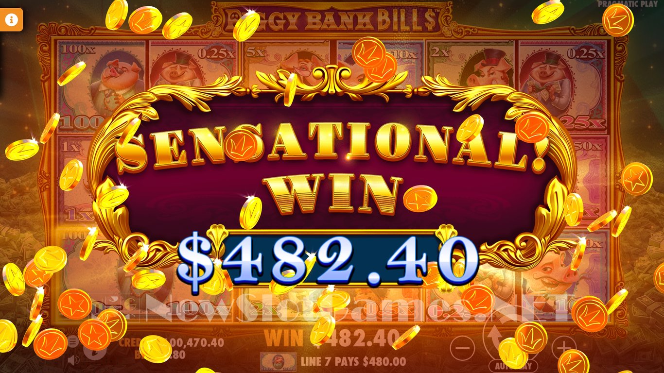 Piggy Bank Bills Slot Slot Image in Demo - pic. 8