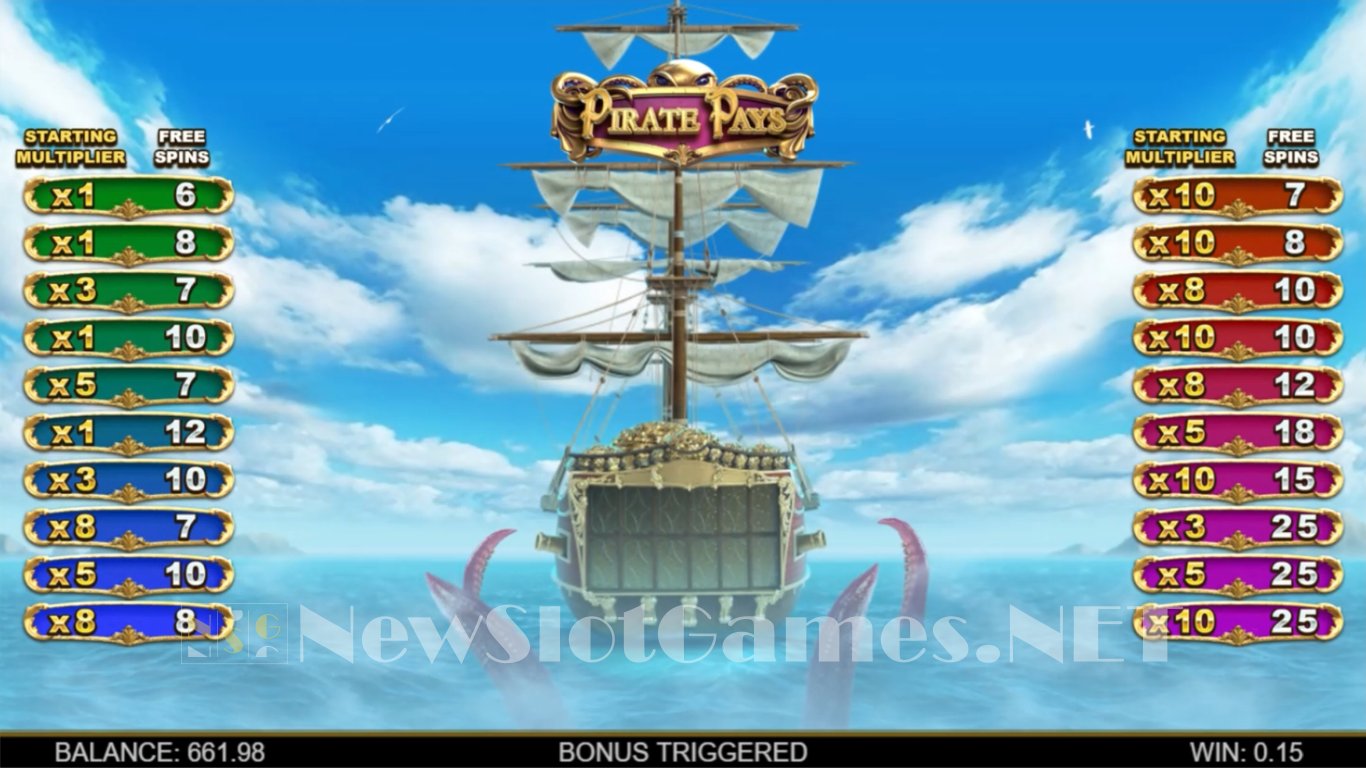 Pirate Pays Megaways Slot Slot Image in Demo - pic. 12