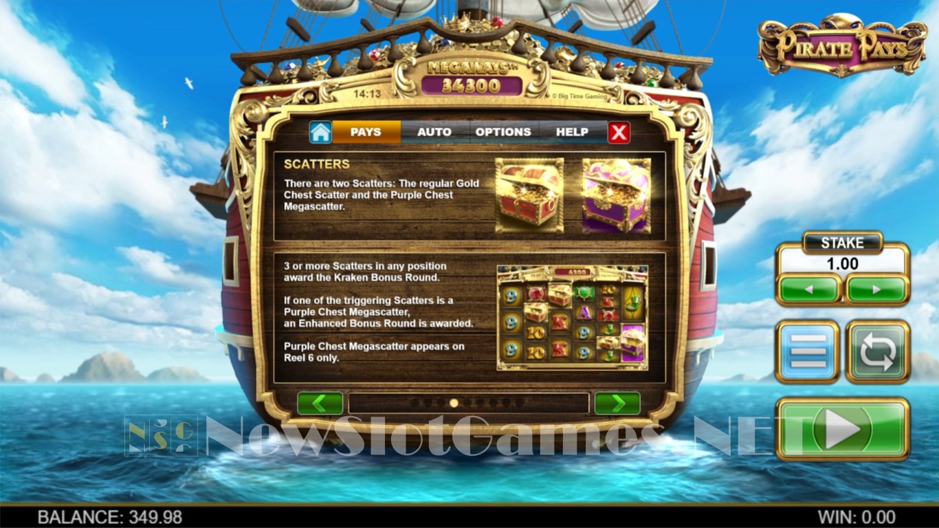 Pirate Pays Megaways Slot Slot Image in Demo - pic. 7