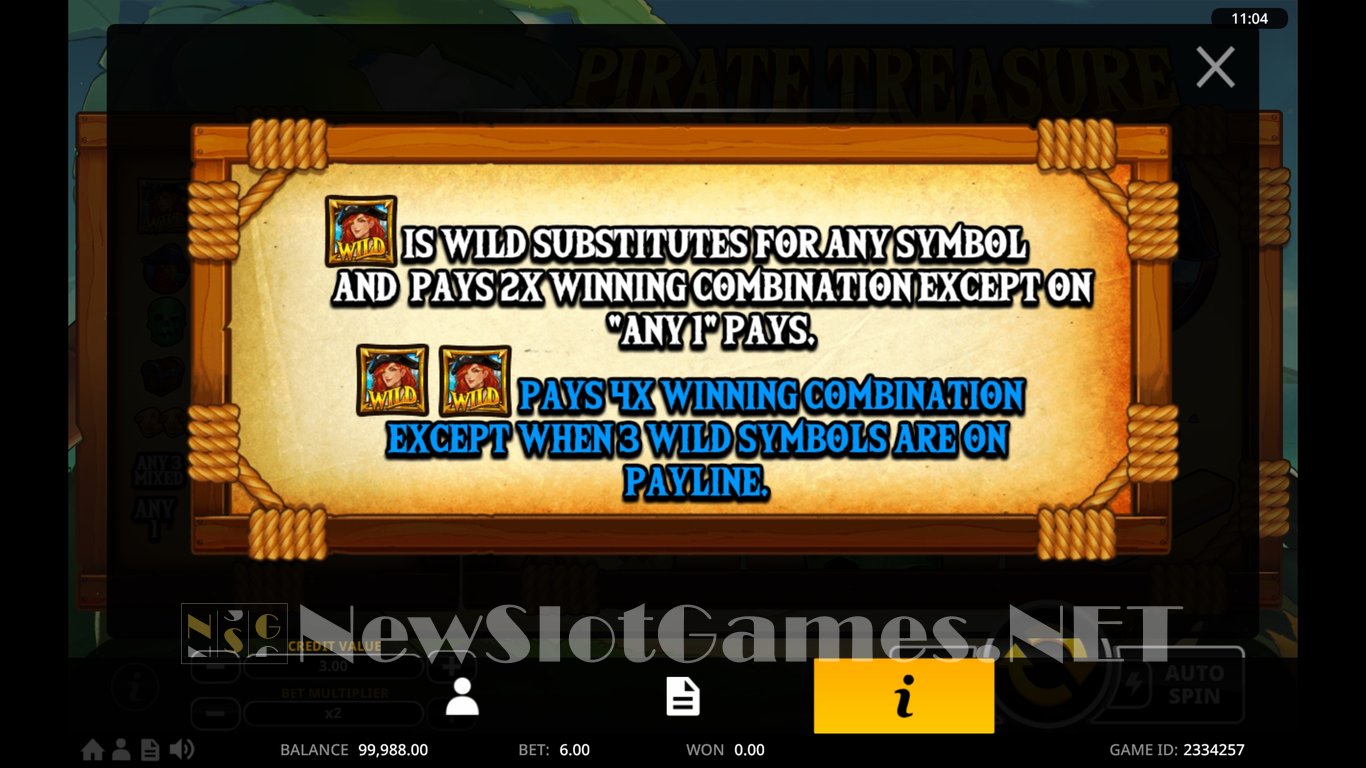 Pirate Treasure Slot Slot Image in Demo - pic. 4