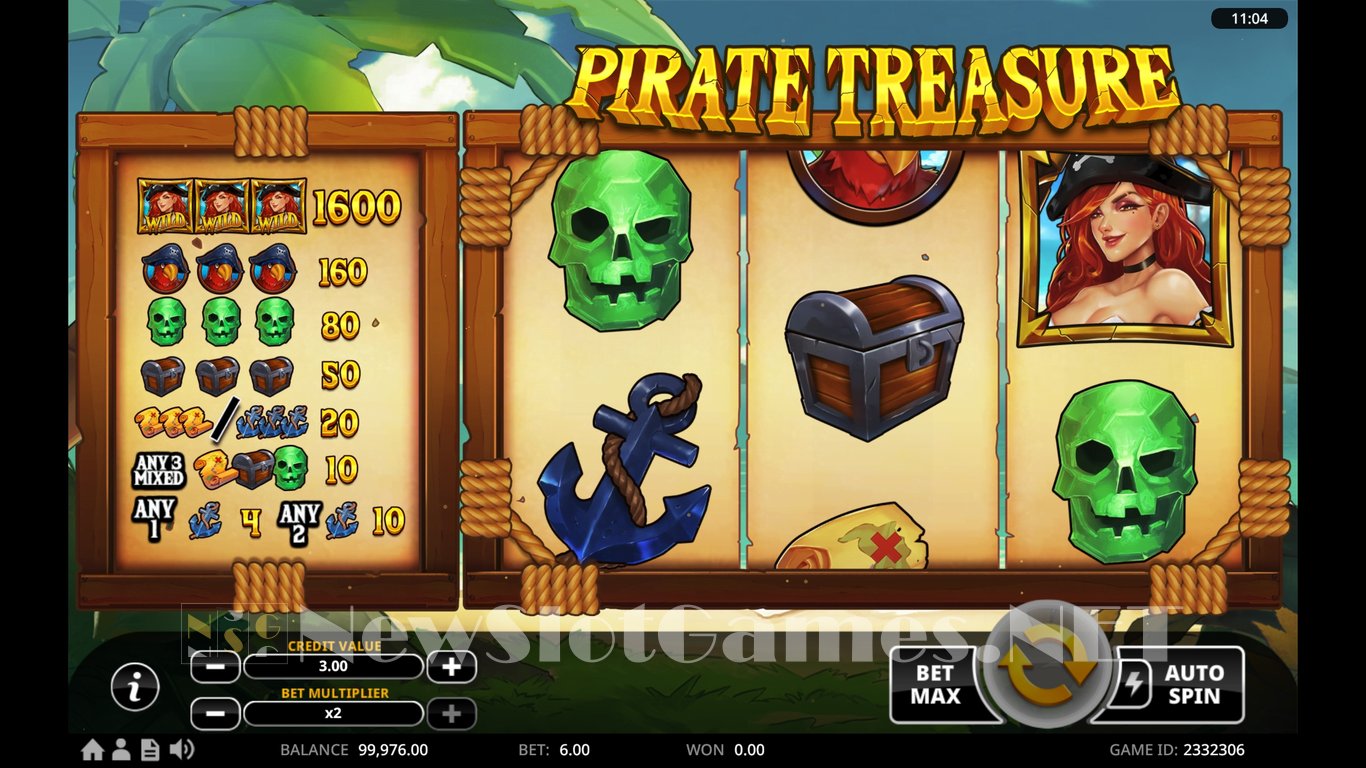 Pirate Treasure Slot Slot Image in Demo - pic. 5