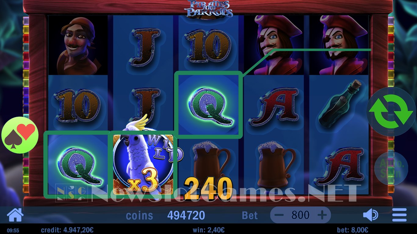 Pirates and Parrots Slot Slot Image in Demo - pic. 10