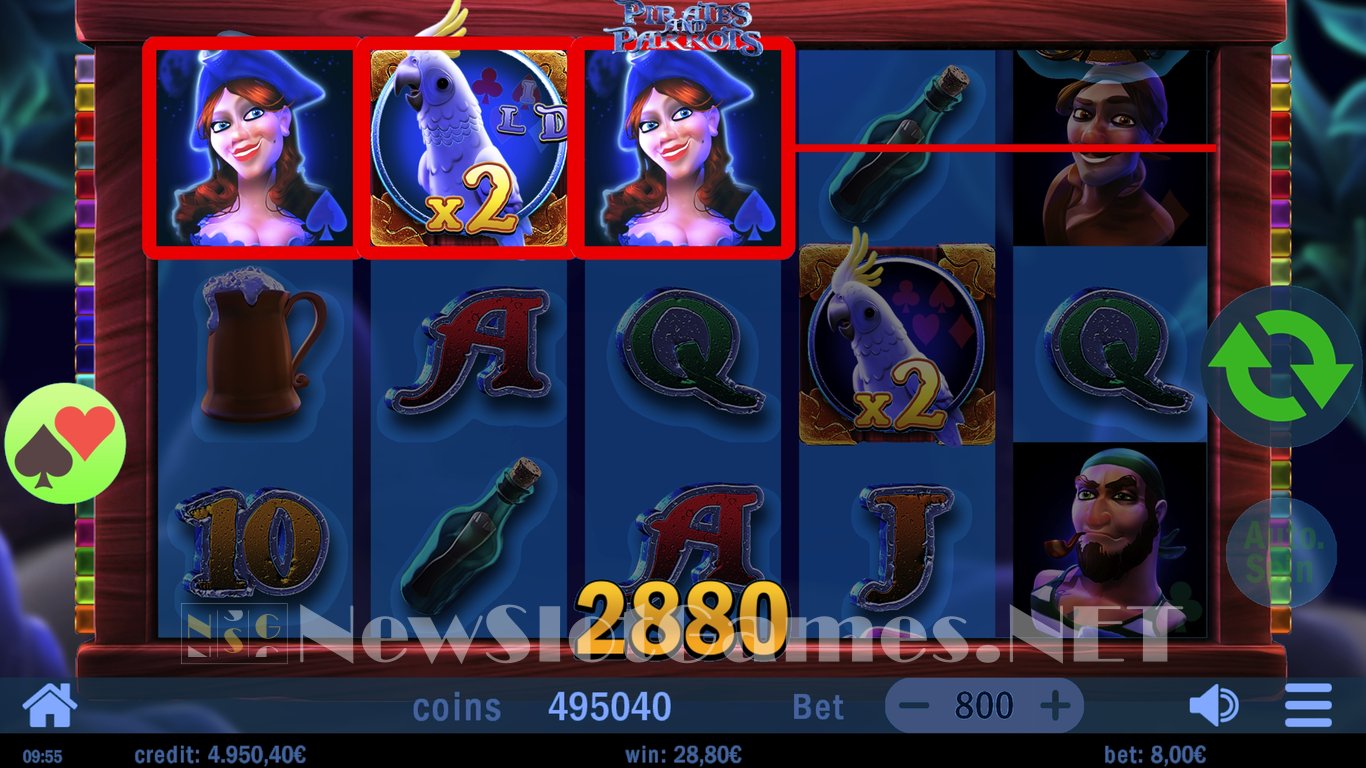 Pirates and Parrots Slot Slot Image in Demo - pic. 9