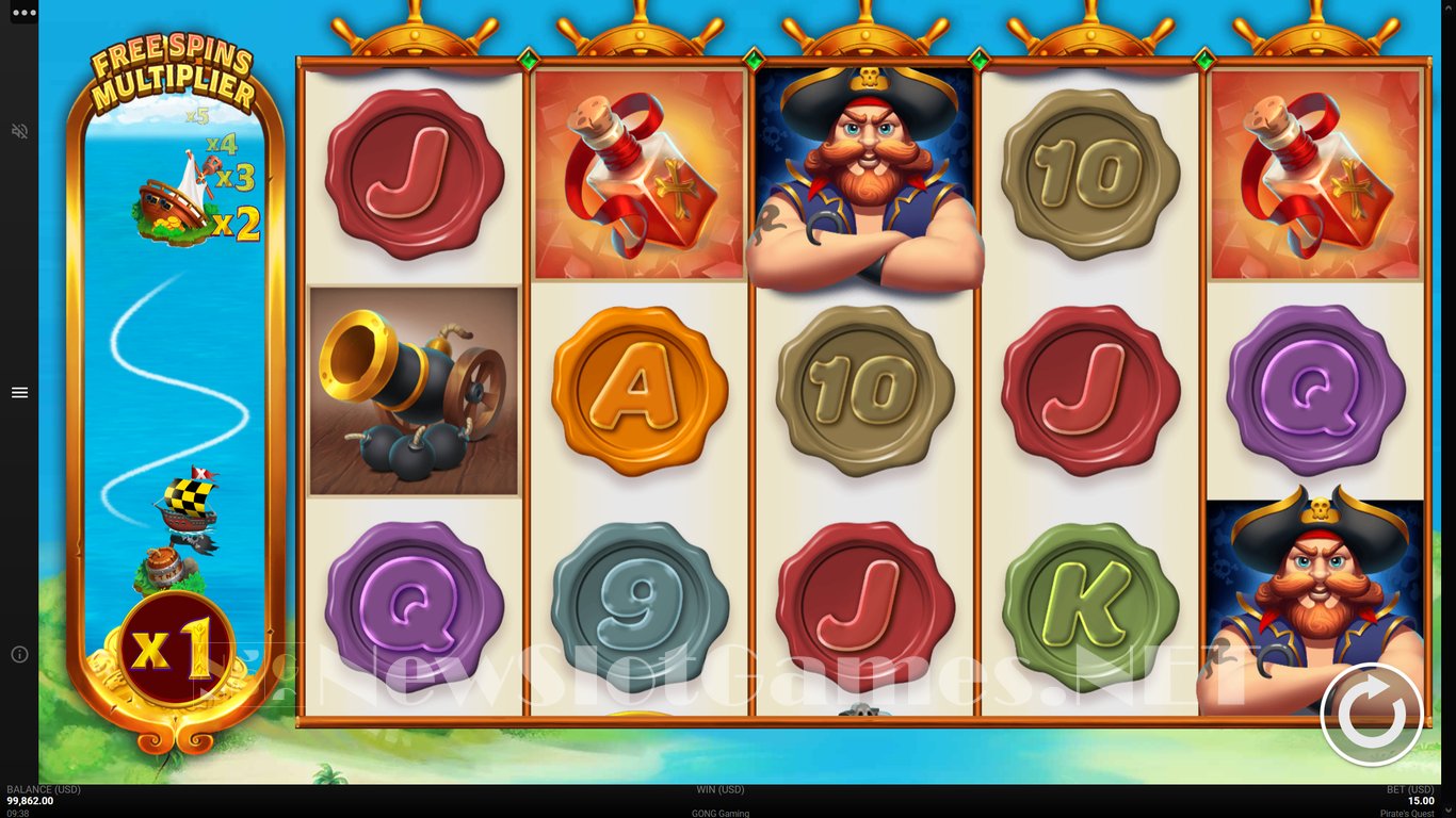 Pirates Quest Slot Demo Image