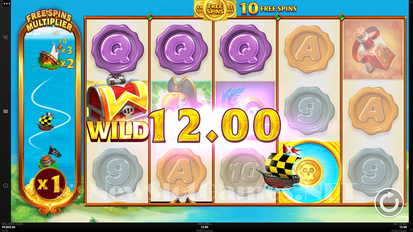 Pirates Quest Slot Slot Image in Demo - pic. 2