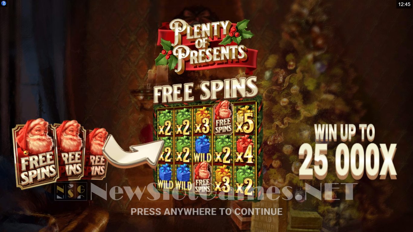 Plenty of Presents Slot Demo Image