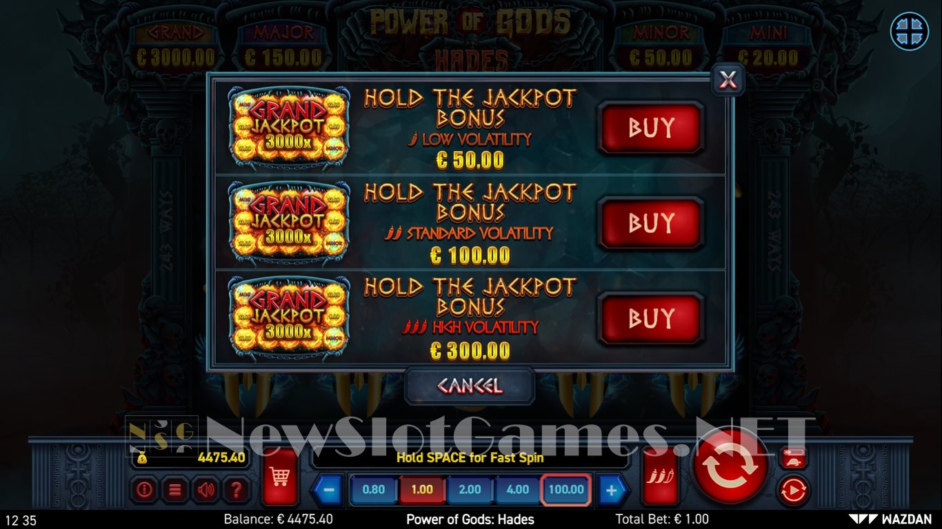 Power of Gods Hades Slot Slot Image in Demo - pic. 10