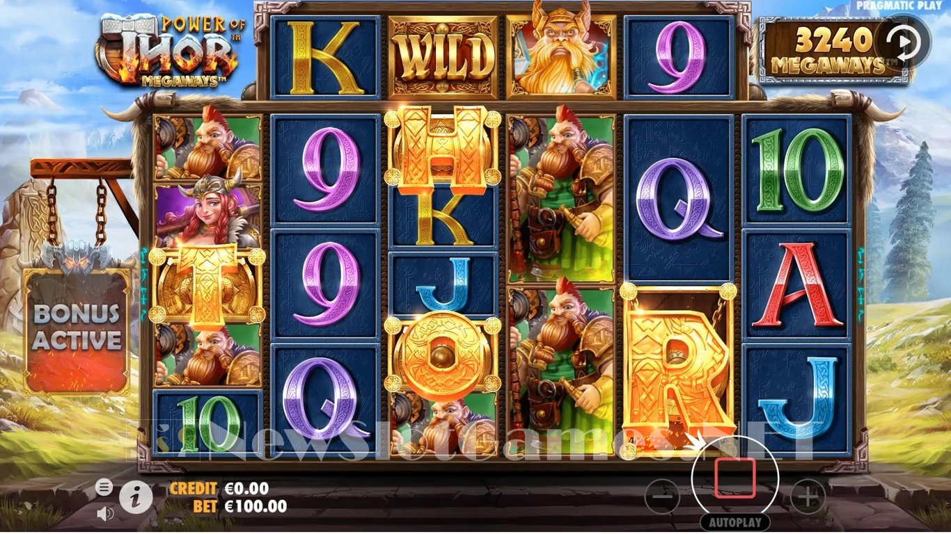 Power of Thor Megaways Slot Demo Image