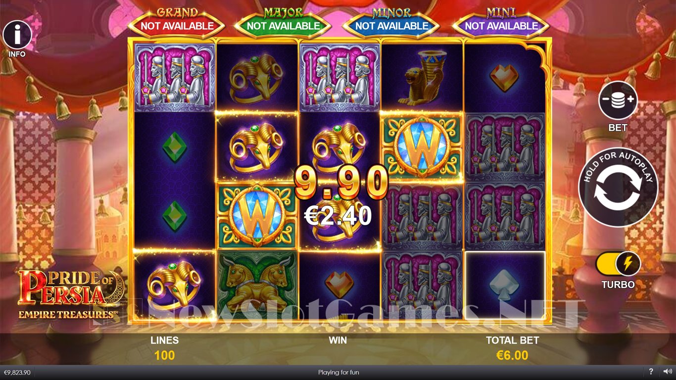 Pride of Persia Empire Treasures Slot Slot Image in Demo - pic. 11