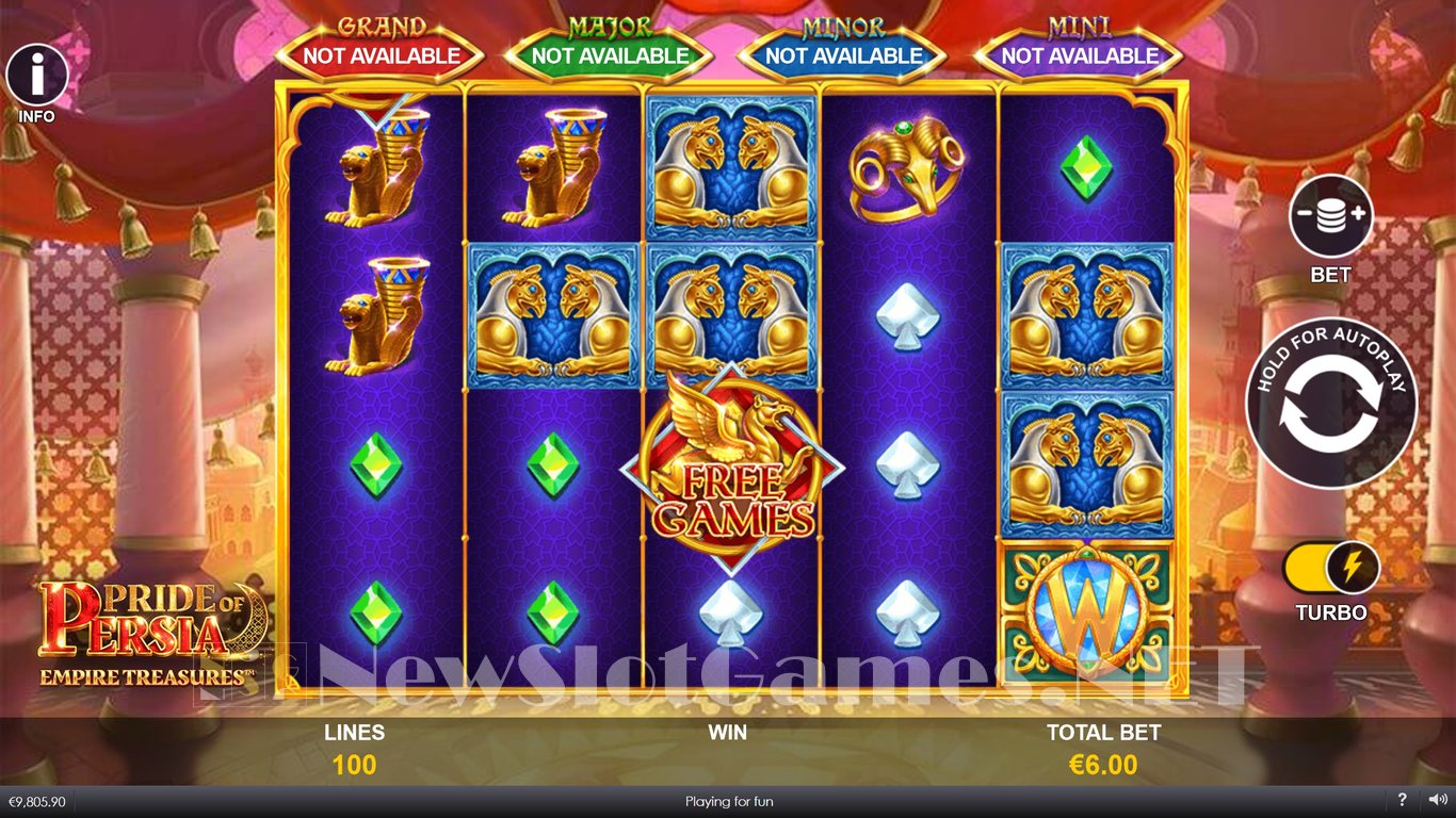 Pride of Persia Empire Treasures Slot Slot Image in Demo - pic. 12