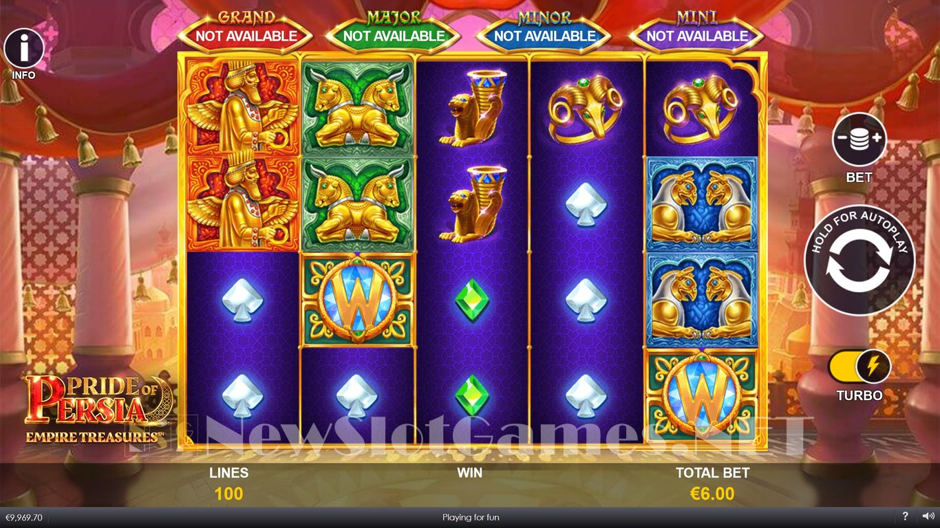 Pride of Persia Empire Treasures Slot Slot Image in Demo - pic. 2