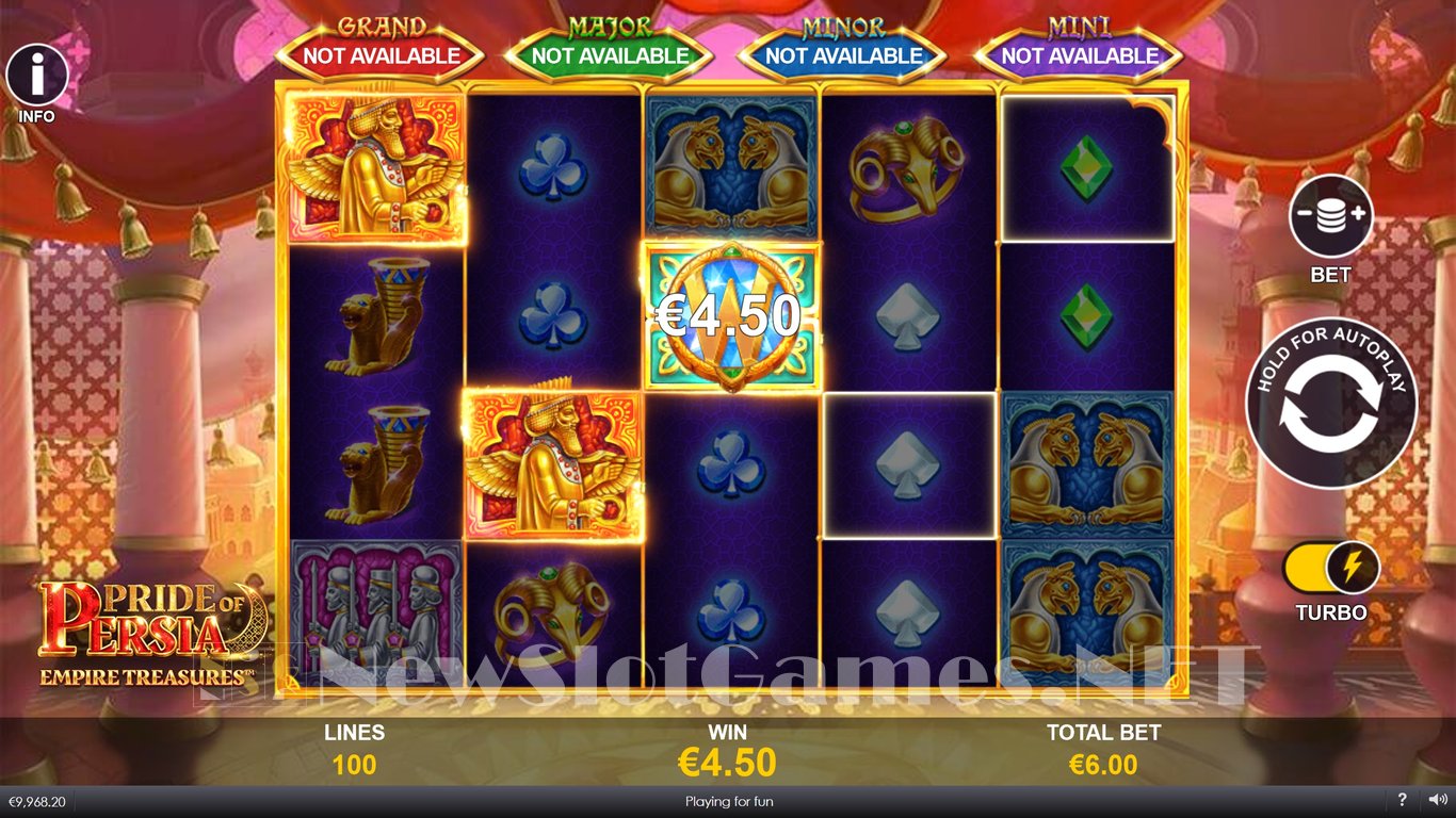 Pride of Persia Empire Treasures Slot Slot Image in Demo - pic. 3