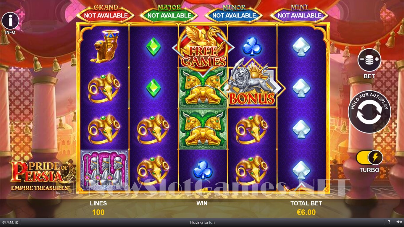 Pride of Persia Empire Treasures Slot Slot Image in Demo - pic. 8